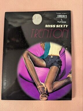 Miss Sixty Trenton Metallic Pant yhose- Shimmery Gray